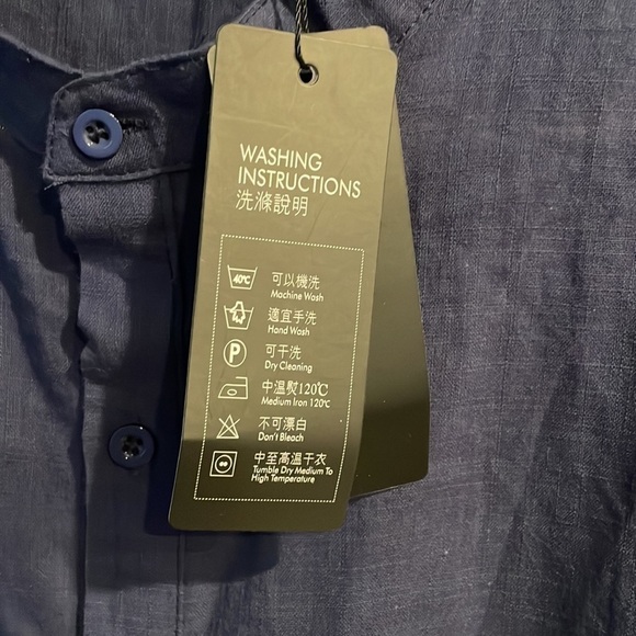 Incerun Short‎ Sleeve Button-up Shirt - Picture 4 of 7